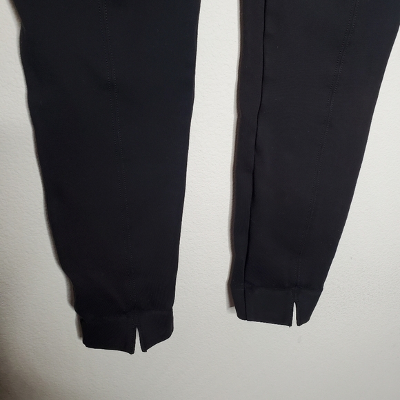 Spanx Black The Perfect Back Seam High Rise Skinny Ankle Ponte Trouser Pants - Picture 8 of 10